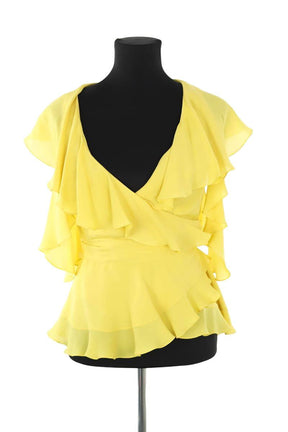 Top Elie Saab  Jaune