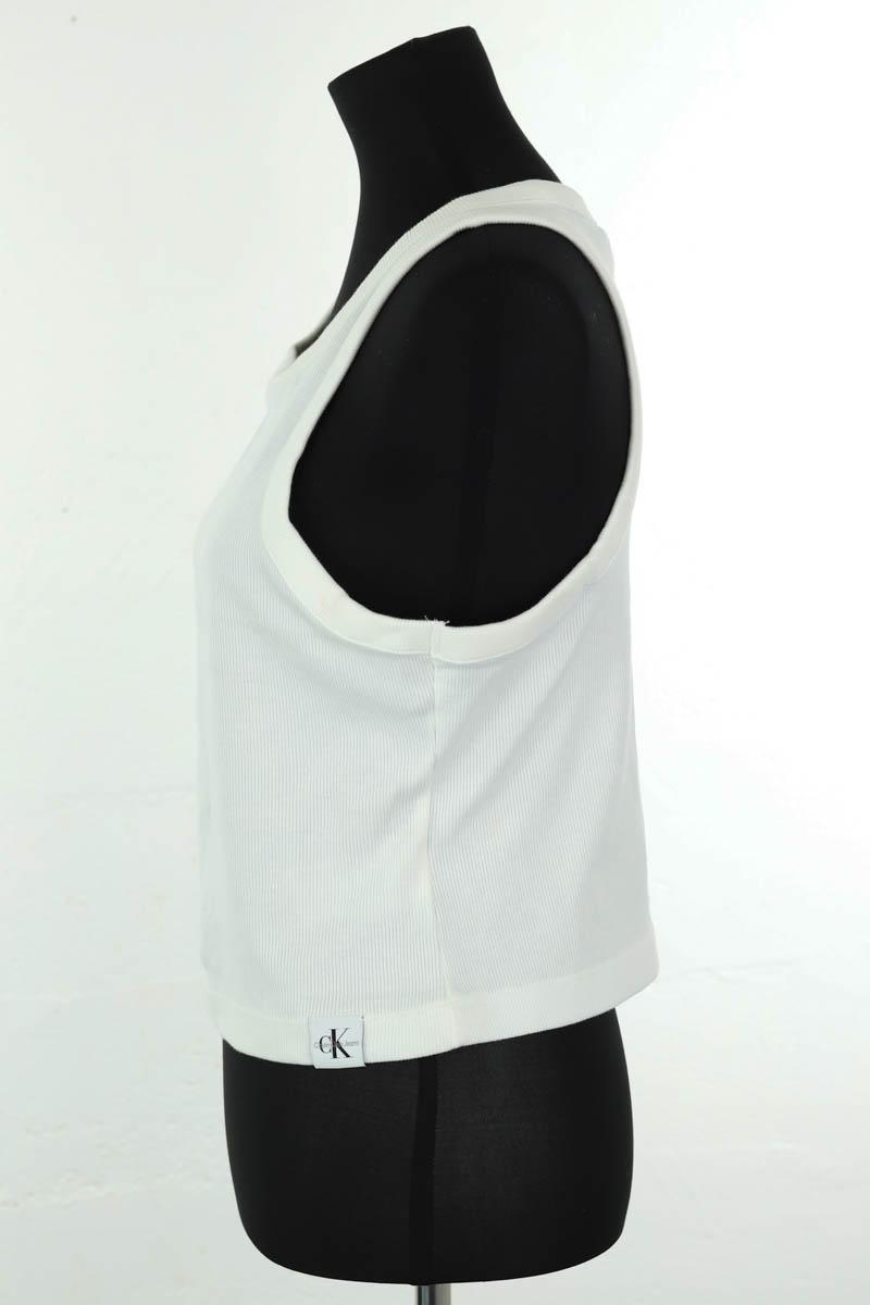 Tops sans manche Calvin Klein  Blanc