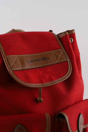 Sac à dos Lancel  Rouge