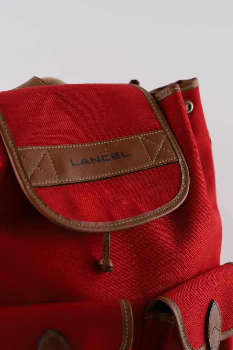 Sac à dos Lancel  Rouge