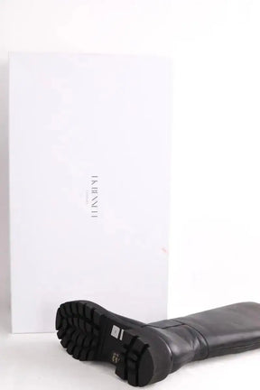 Bottes LK Bennett Julia Noir en Cuir