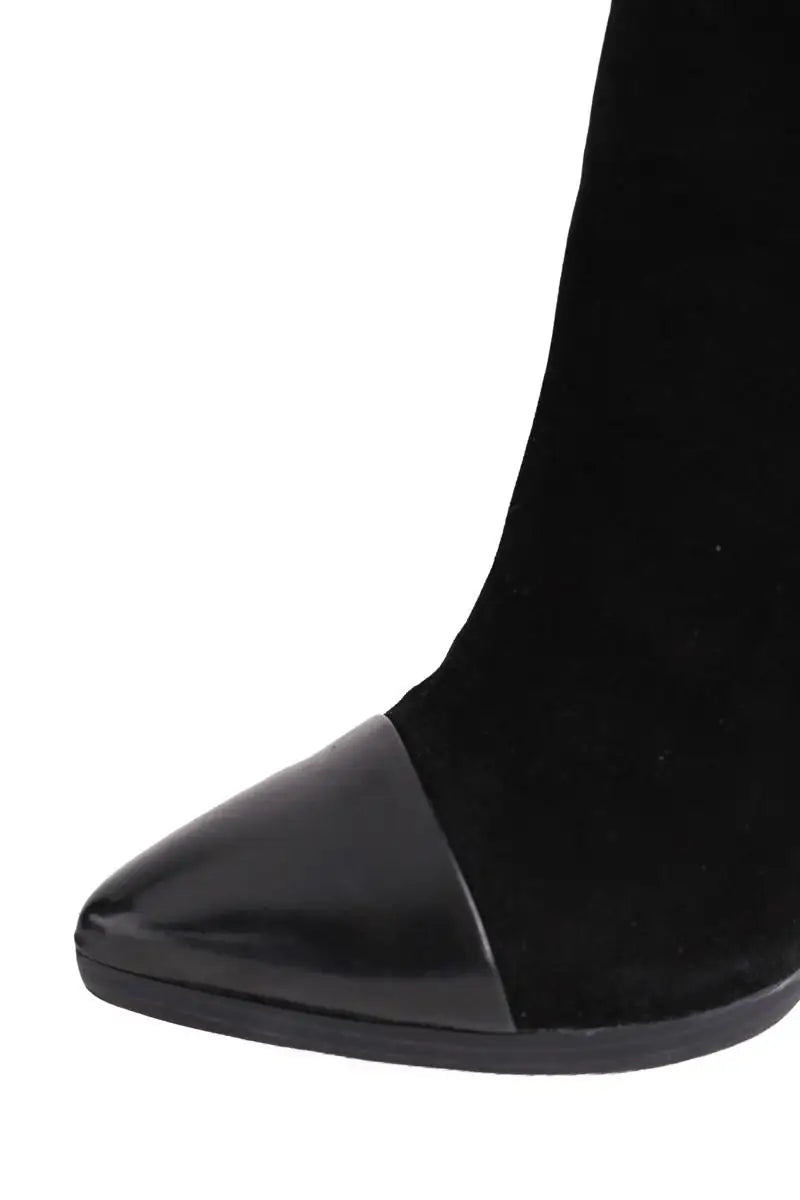 Boots Tory Burch Noir en Daim