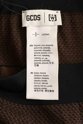 Leggings GCDS  Marron