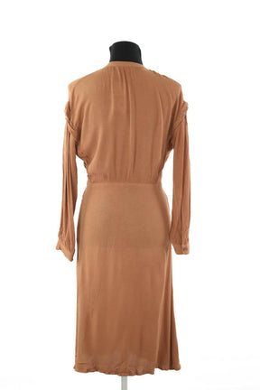 Mi-longueur Sessun  Marron