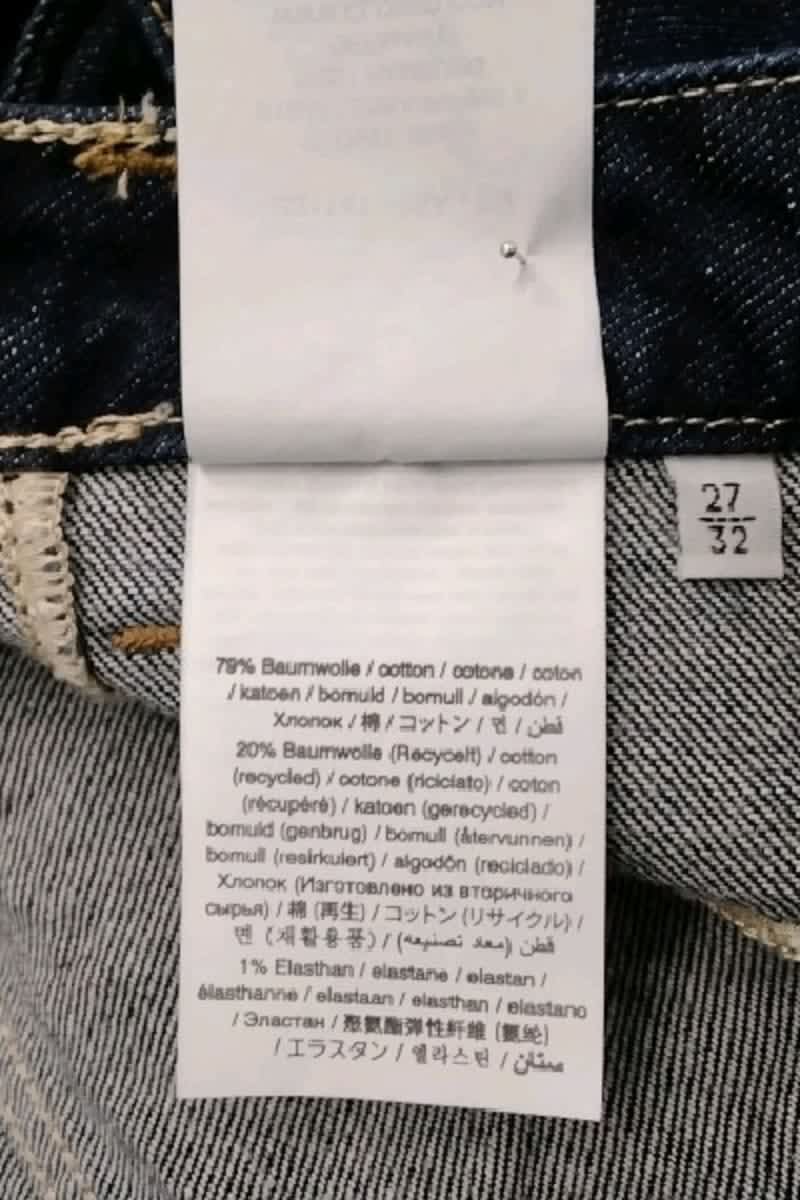 Jean large Closed  Bleu