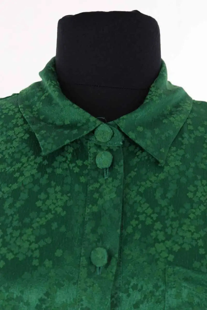 Robe Sézane Vert en Viscose