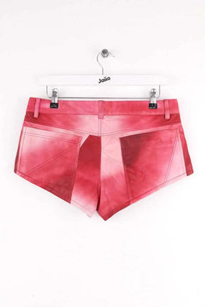 Mini short Zadig & Voltaire Rose en Cuir