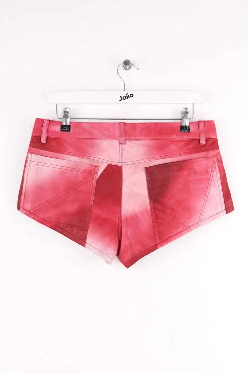 Mini short Zadig & Voltaire Rose en Cuir
