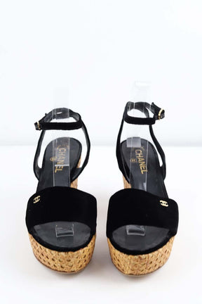 Sandales Chanel  Noir