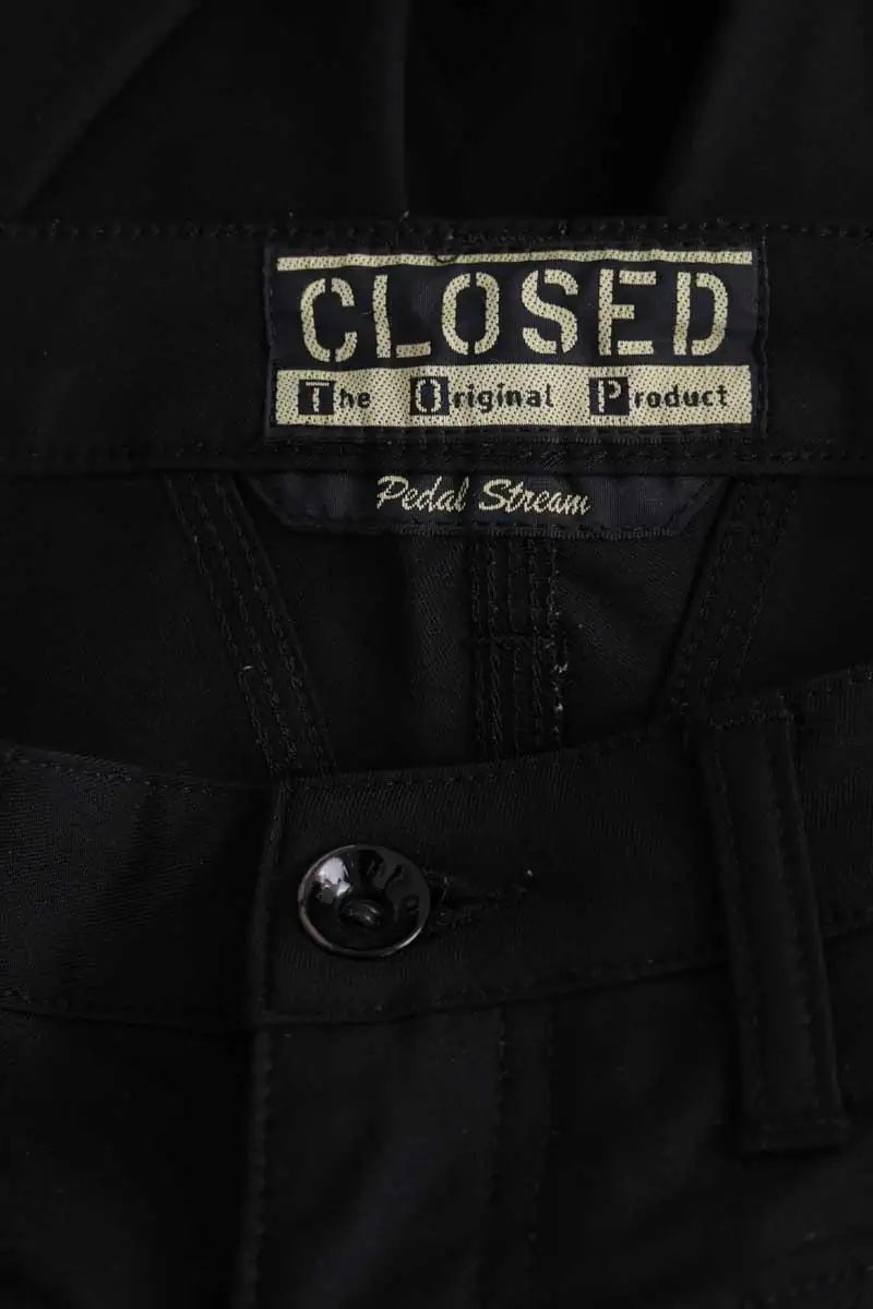 Pantalon droit Closed Noir en Synthétique