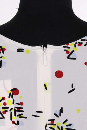 Robe Armani Exchange Blanc en Synthétique