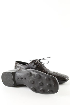 Chaussures à lacets Miu Miu  Noir