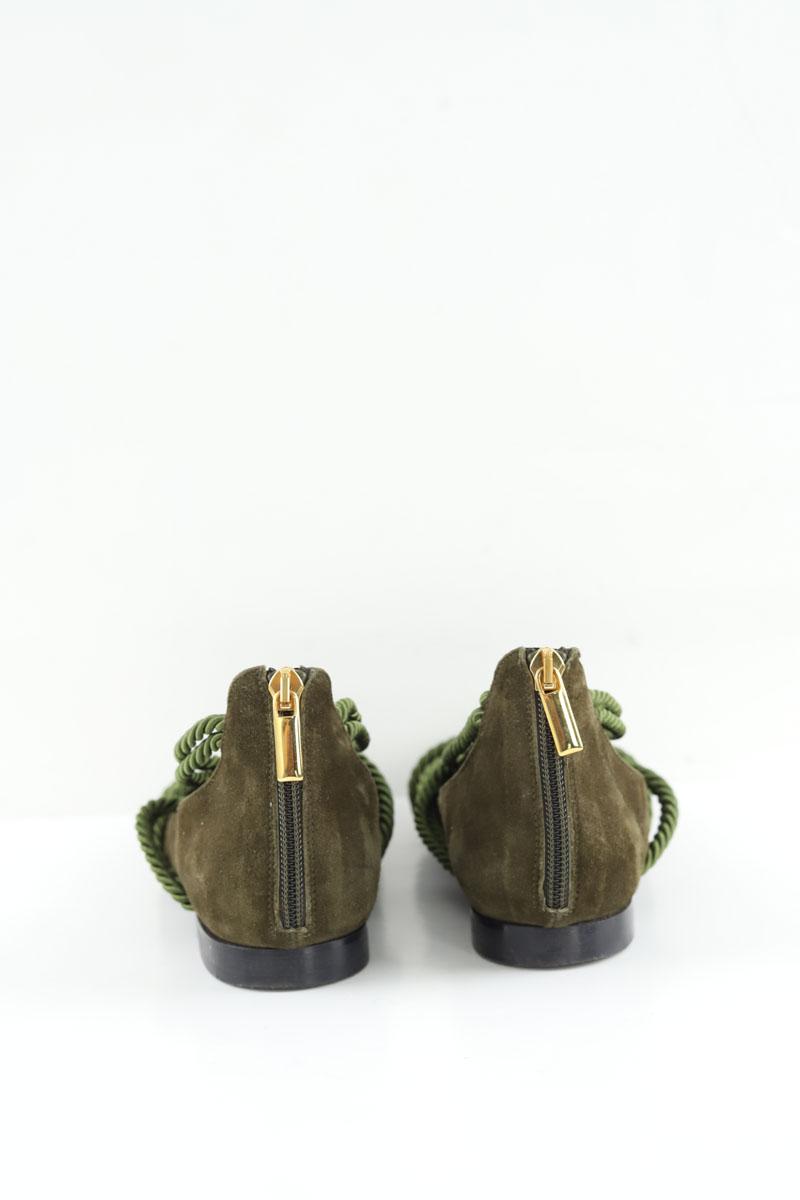 Ballerines Maison Ernest  Kaki