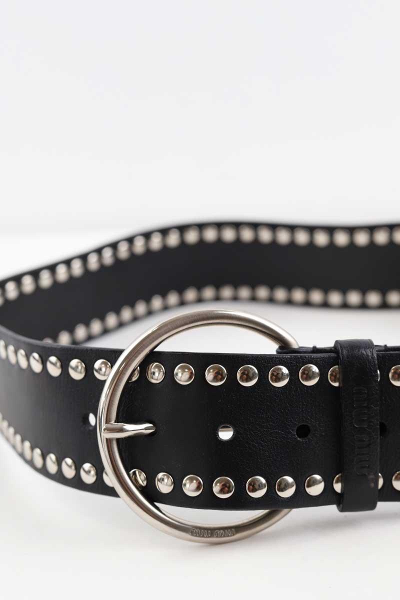 Ceinture Miu Miu  Noir