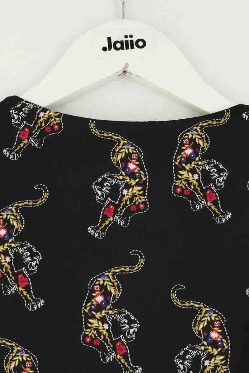 Robe Sandro Noir en Synthétique