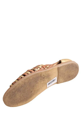 Espadrilles Leon & Harper Marron en Cuir