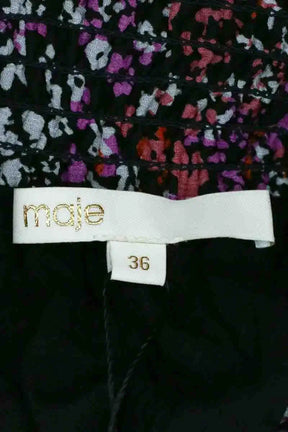Jupe Maje Rose en Synthétique