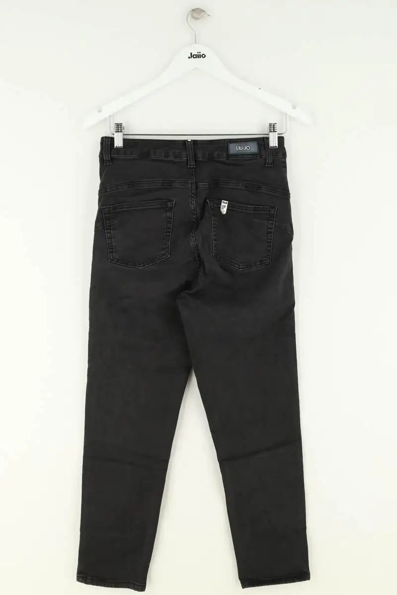 Jean slim Liu Jo Noir en Coton