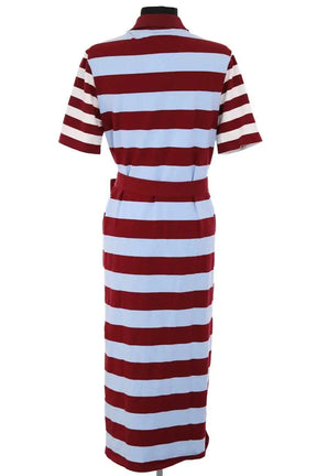Robe Lacoste Bleu en Coton