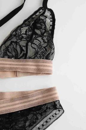Ensemble de lingerie Livy  Noir