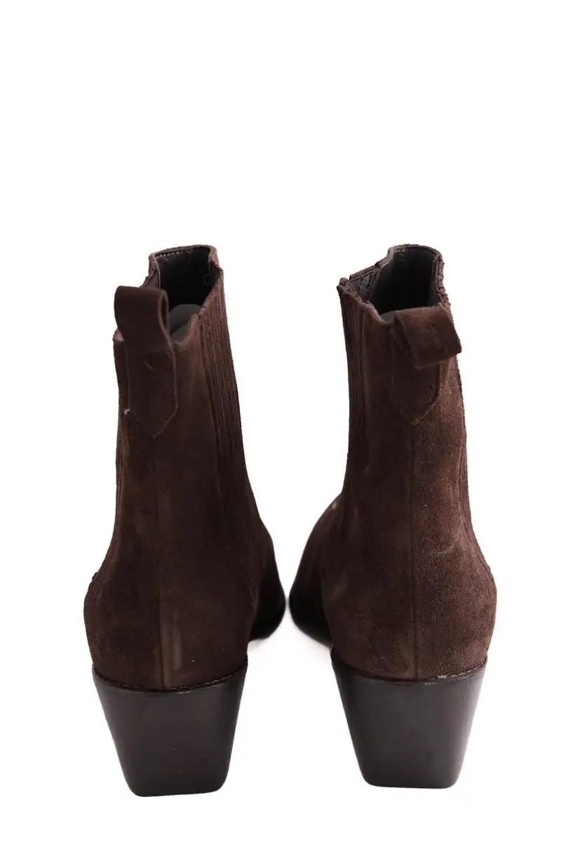 Boots LK Bennett Jolene Marron en Daim