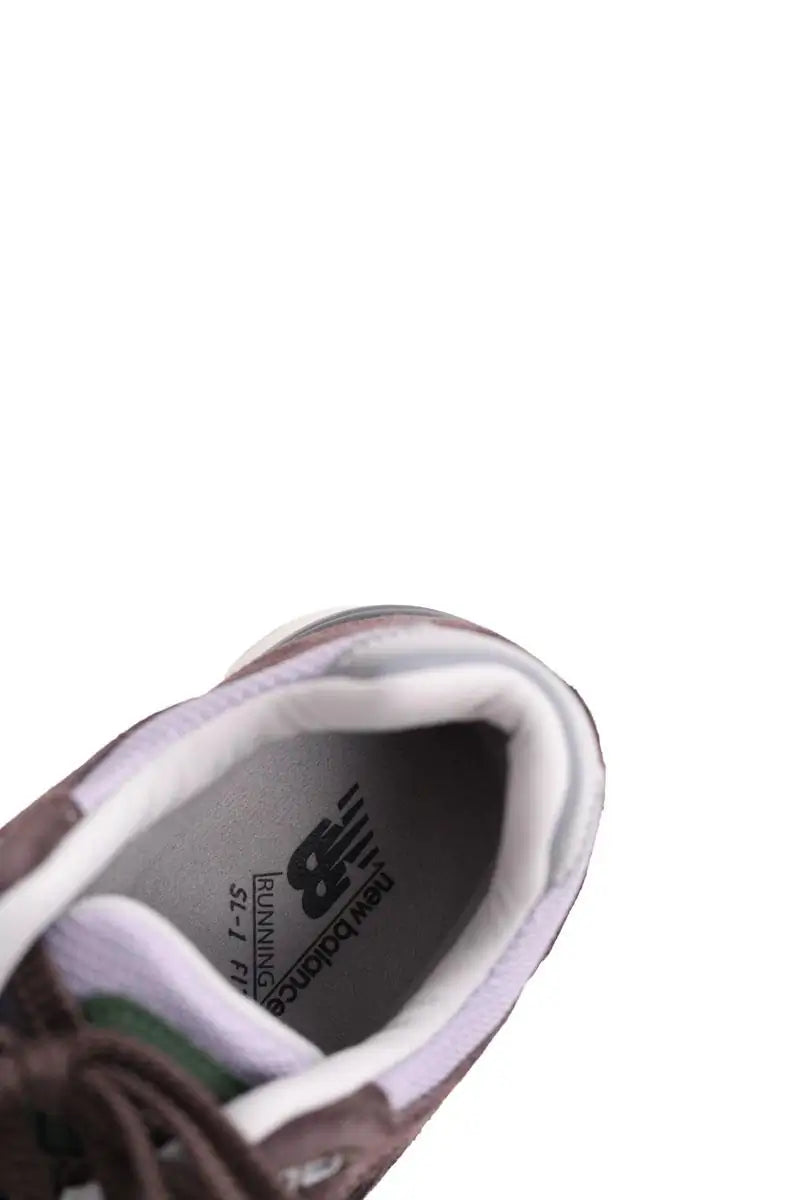 Baskets New Balance 991 Marron en Tissu