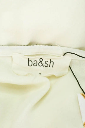 Robe Ba&Sh Ecru en Viscose