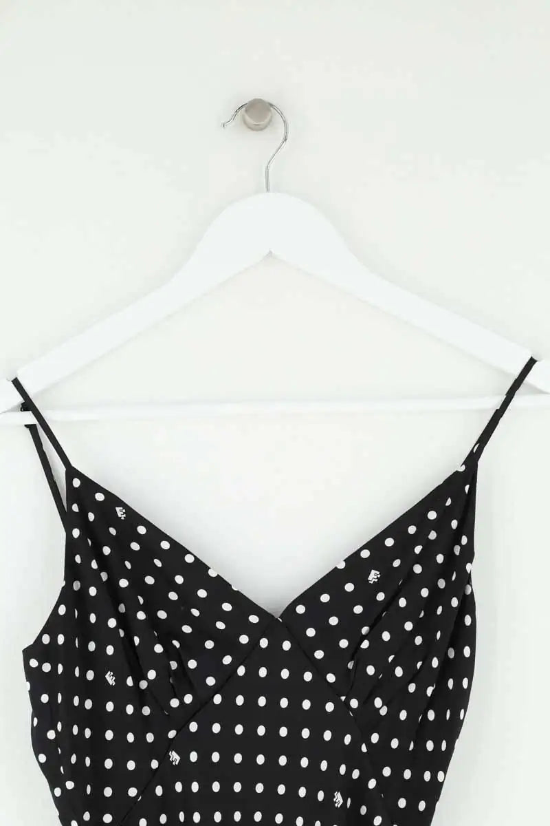 Robe From Future Noir en Soie