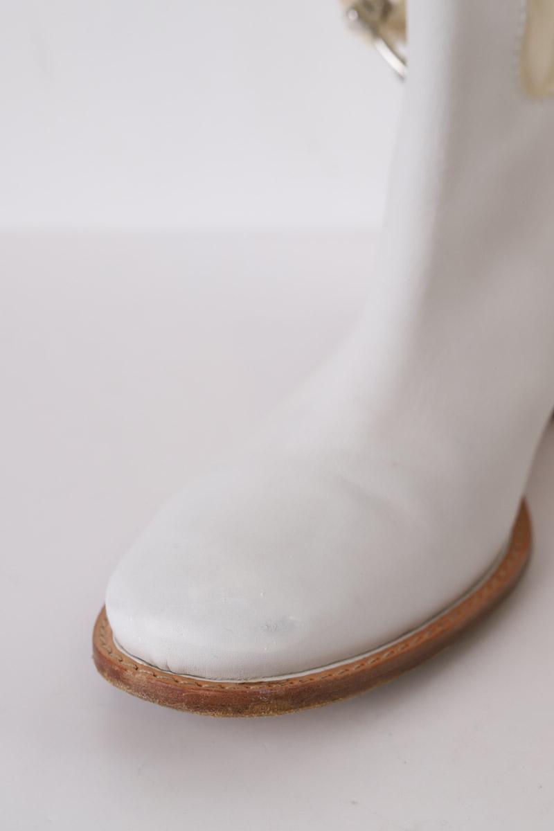 Boots Celine  Blanc
