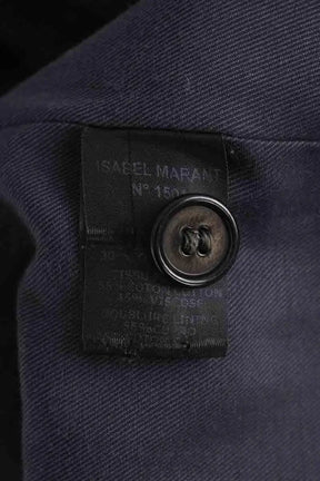 Manteau Isabel Marant Anthracite en Laine