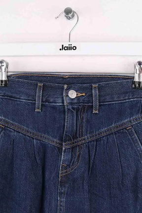 Mini jupe Levi's Bleu en Coton