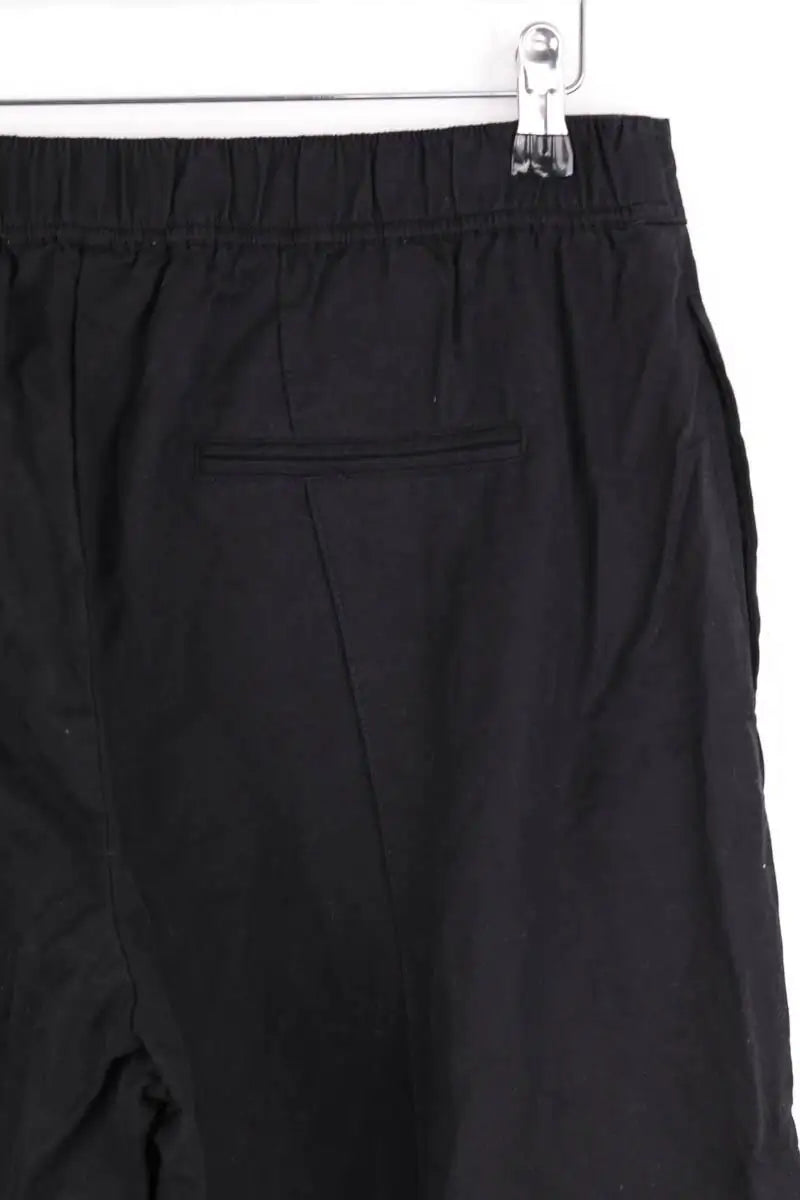 Pantalon droit Samsoe Samsoe Noir en Synthétique