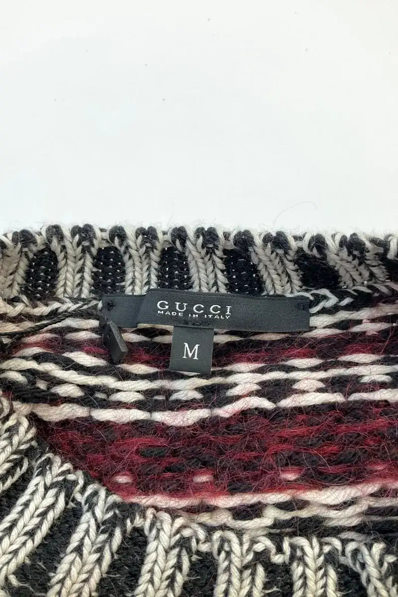 Pull Gucci Bordeaux en Laine