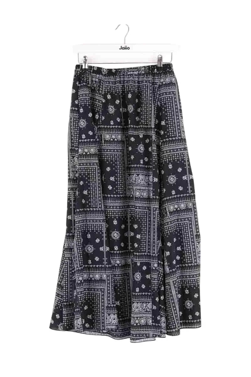 Jupe Jeanne Vouland Noir en Coton, taille S - Seconde Main