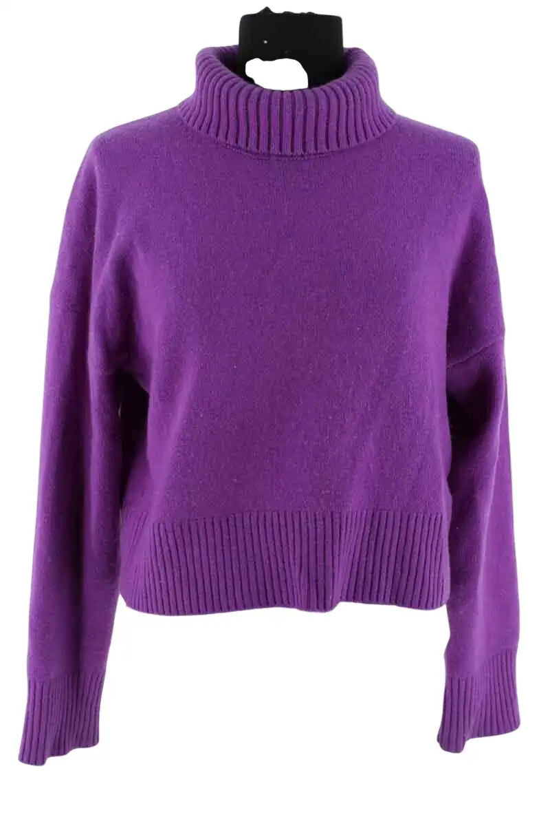 Pull Maje Violet en Cachemire, taille S - Seconde Main