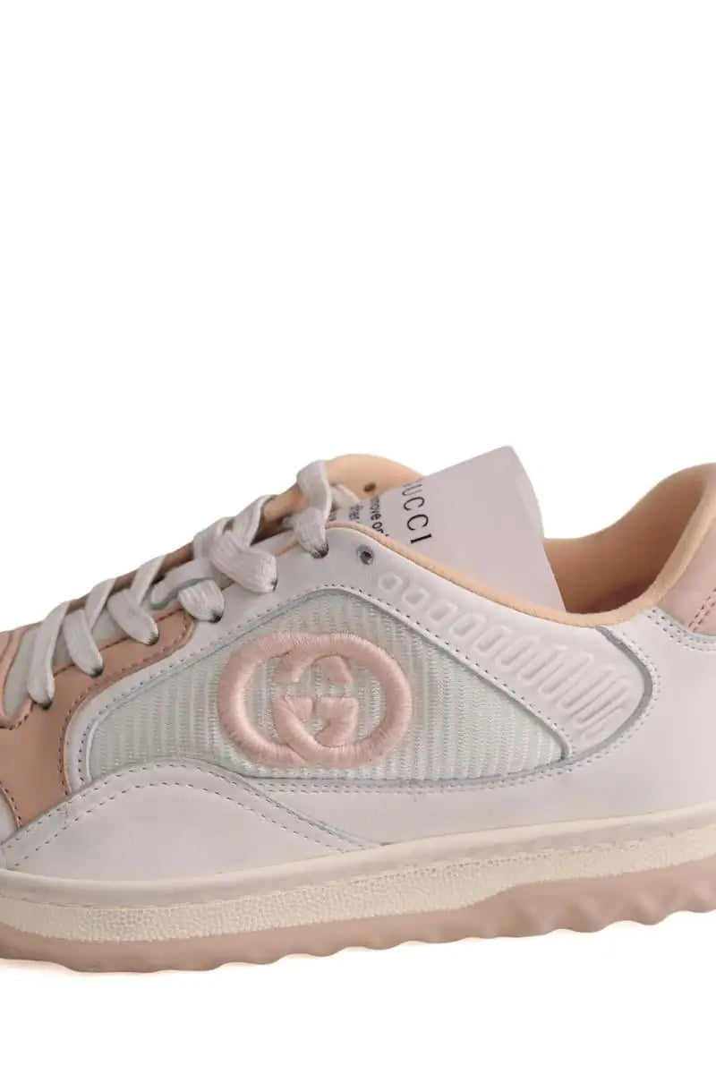 Baskets Gucci Blanc en Cuir