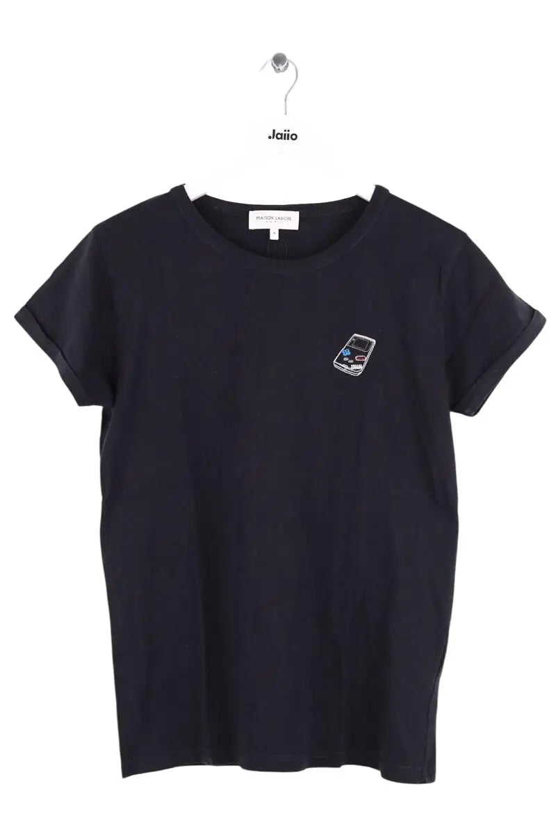 T-shirt Maison Labiche Noir en Coton, taille M - Seconde Main