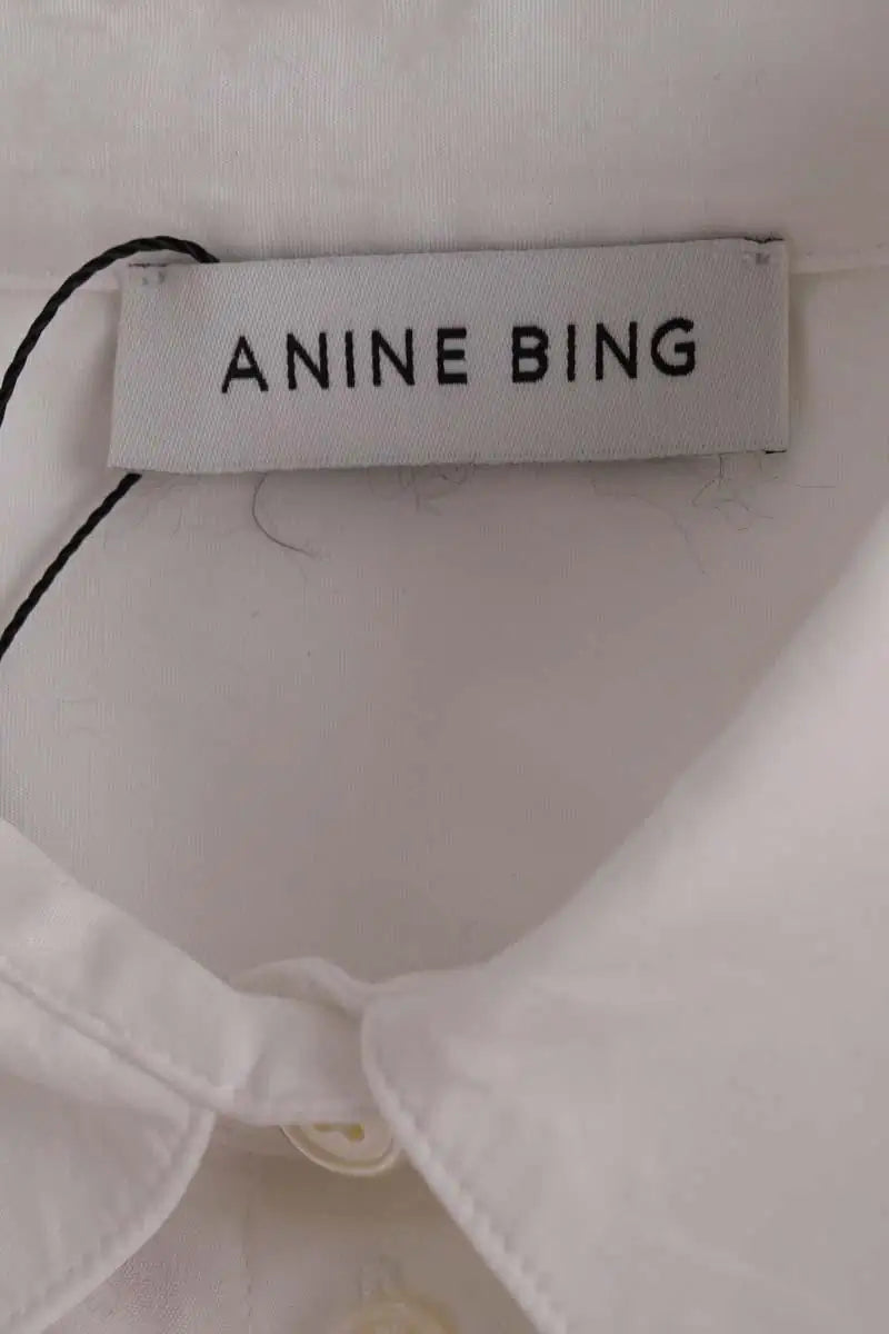 Chemise Anine Bing Blanc en Coton