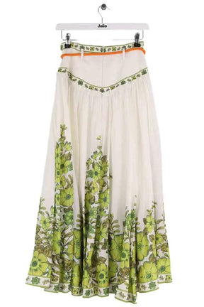 Jupe Alemais Blanc en Lin