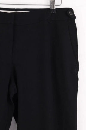Pantalon slim Tara Jarmon Noir en Viscose