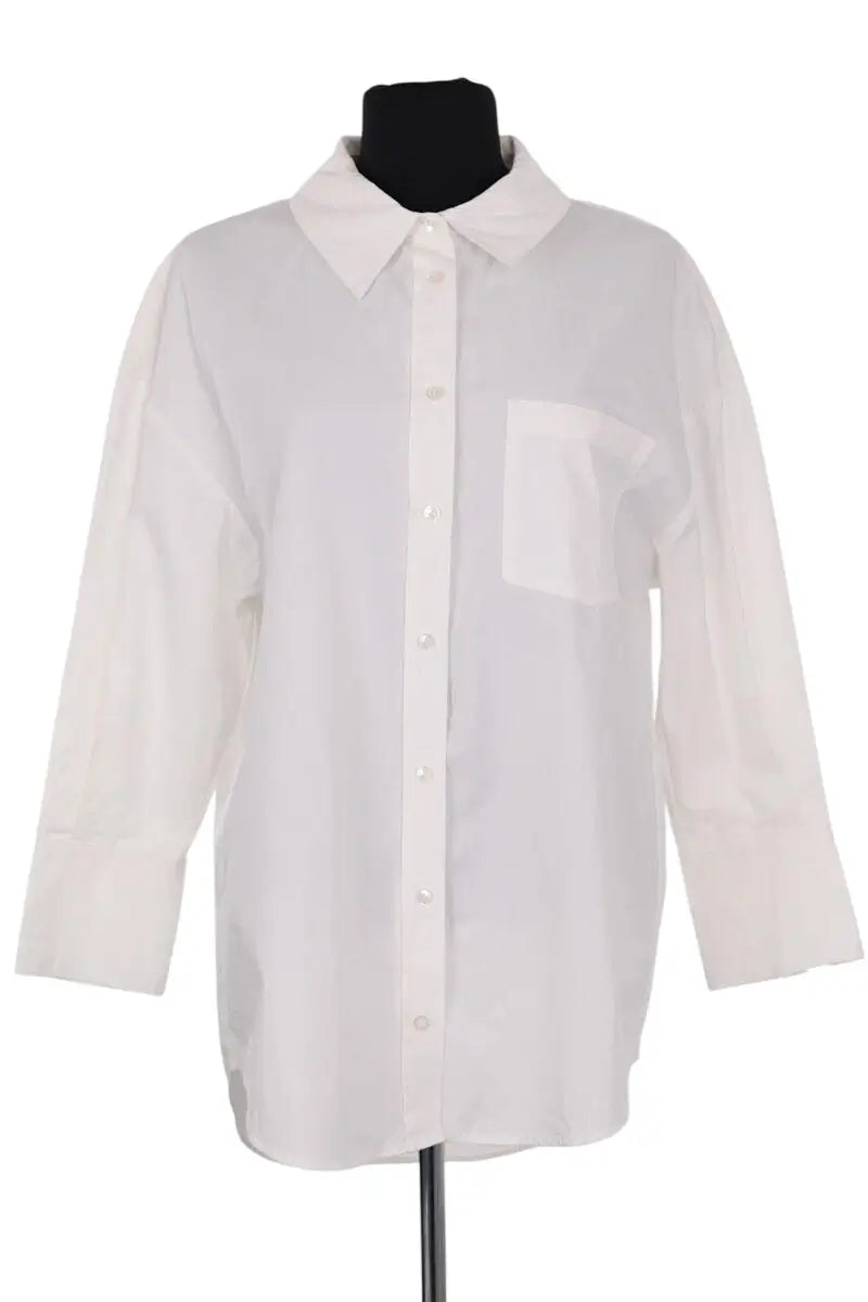 Chemise Anine Bing Blanc en Coton, taille XS - Seconde Main