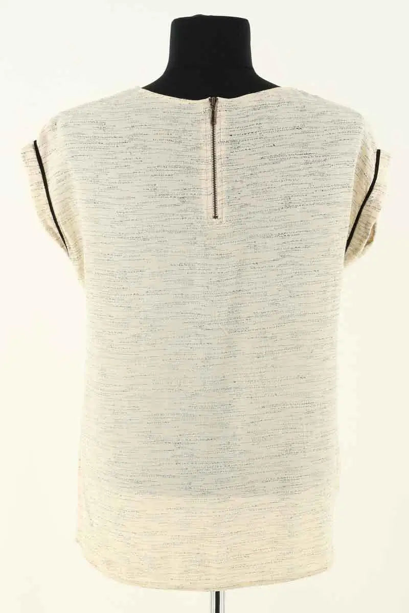 Top sans manche Sessun Beige en Viscose