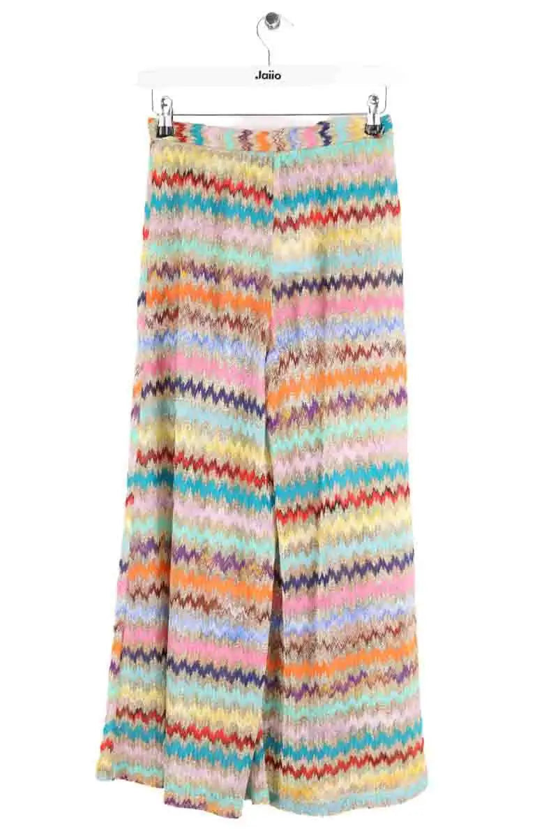 Pantalon droit Missoni Multicolore en Synthétique