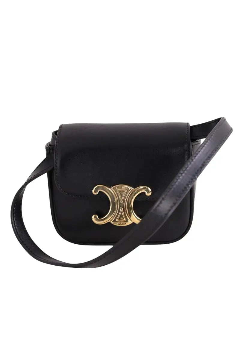 Mini sac Celine Mini Claude Noir en Cuir - Seconde Main