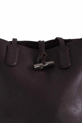 Sac porté épaule Longchamp Marron en Cuir