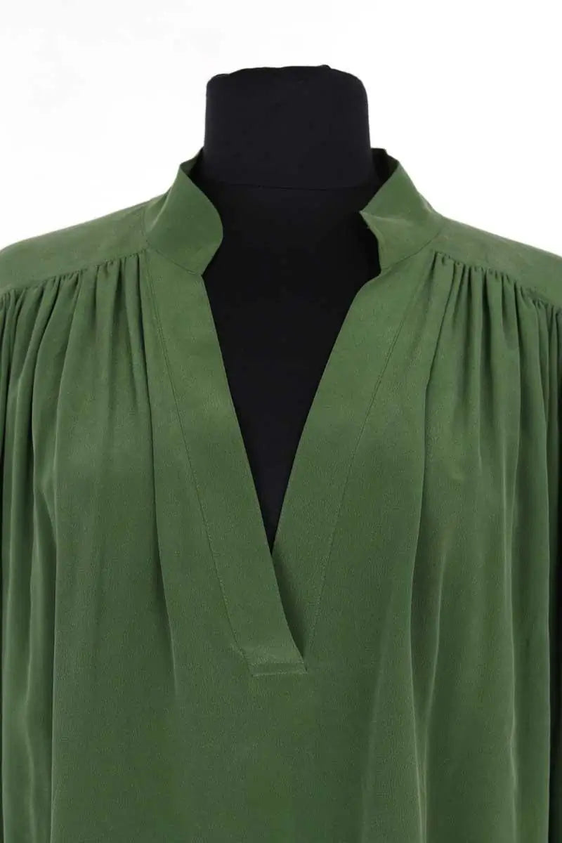Blouse Vanessa Bruno Vert en Soie