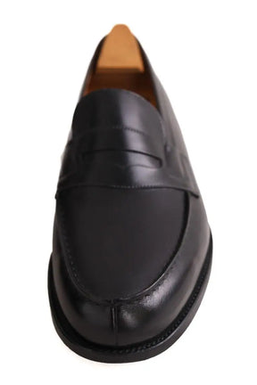 Mocassins JM Weston 180 Noir en Cuir