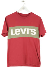 T-shirt Levi's Rouge en Coton, taille S - Seconde Main