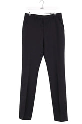 Pantalon droit Louis Vuitton Noir en Laine, taille L - Seconde Main