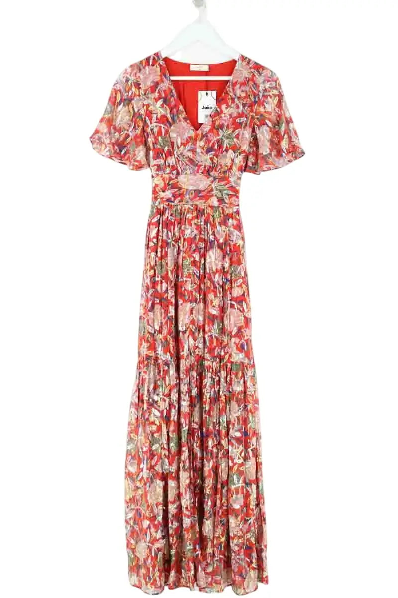 Robe Ba&Sh Rouge en Soie, taille XS - Seconde Main